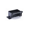 Embase en saillie 24B, Aluminium moulé sous pression, acier inoxydable, IP68/IP69K, Sortie basse, M50
